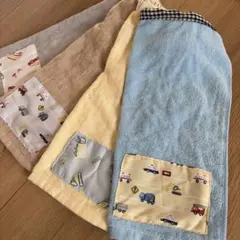 タオルエプロン　おりこうタオル　4枚