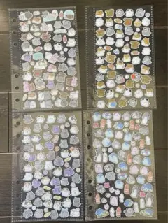 オバケーヌ シール帳 完成品 おすそ分け 4シートセット