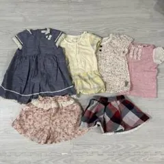 Biquette clubs 他　子供服 まとめ売り 6点セットのサムネイル