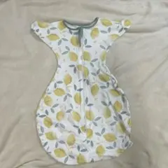 enne. ベビースワドル レモン柄 Mサイズ おくるみ　春夏