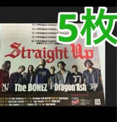 The BONEZ Dragon Ash 表面のみ　フライヤー ５枚 PTPのサムネイル
