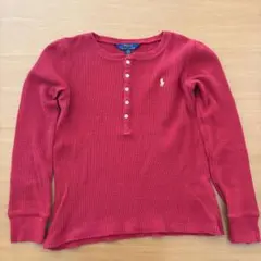 Polo Ralph Lauren 赤 長袖カットソー L/G 12-14