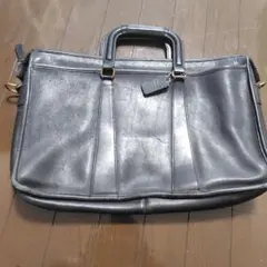 COACH レザー 2WAY ビジネスバッグ ブラックのサムネイル