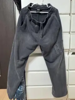 HUF ARCH WIDE FLEECE PANT BLACK Sサイズ
