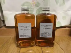 NIKKA WHISKY FROM THE BARREL 2本　フロムザバレルのサムネイル