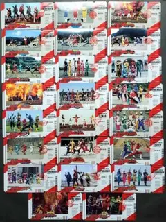 スーパー戦隊倶楽部】アミューズメント景品カード 全24枚セット - メルカリ