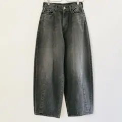 RM denim ハイウエスト バギー デニム カーブ ノーリーズのサムネイル