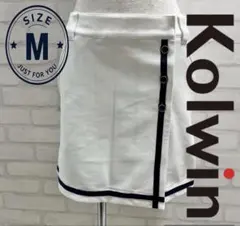 ★美品★ Kolwin ゴルフウェア レディース スカート ホワイト Mサイズのサムネイル