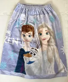アナ雪 ラップタオル 巻きタオル プールタオル 女の子　60cm
