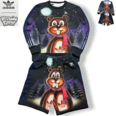adidas KERWINFROST コラボ セットアップ M 総柄 トラック