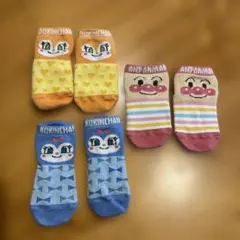 アンパンマン コキンちゃん ベビー靴下 3足セット　12cm〜