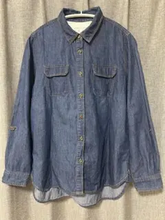 【美品】ローリーズファーム コットンシャツ