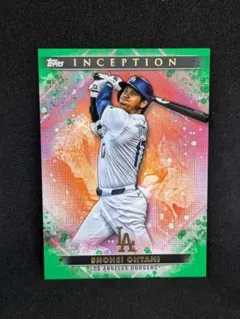 2024 Topps Inception 大谷翔平 グリーンパラレル