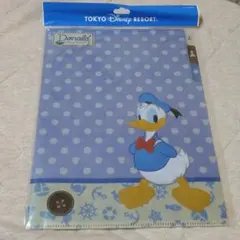 ドナルドダック クリアファイル