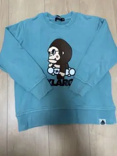 XLARGE KIDS トレーナー 120 水色