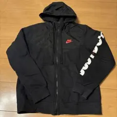 Nike フード付きパーカー ブラック　裏起毛　Sサイズ