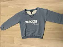 adidas neo スウェット デニム風　ユニセックス　トレーナー　アディダス