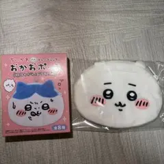 ちいかわ　トレーディング　おかおポーチ　ハチワレ　うさぎ　モモンガ