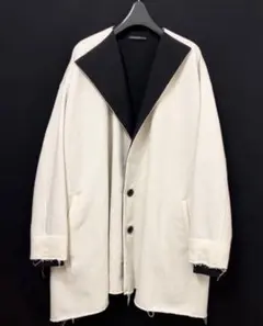 Y's 21AW COTTON WOOL NYLON SHORT COATのサムネイル