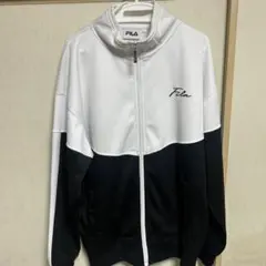 FILA ジップアップ ジャージ バイカラー L