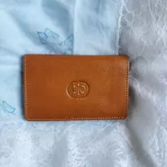 レディース二つ折り財布　牛革