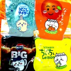 ちいかわ × サントリー オリジナルジップバッグ 全４種コンプリート