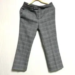 ZARA WOMAN チェック柄スラックス EUR 36