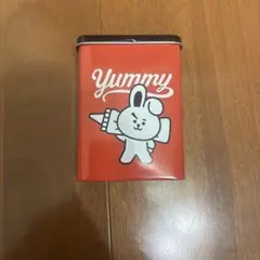 BT21 COOKY 絆創膏入り缶ケース
