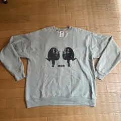 Hanes MIB グレーグリーン　スウェット L/G