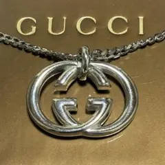超美品】GUCCI ペンダント トップ925＋社外チェーン 男女兼用 - メルカリ