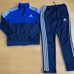 adidas ジャージ 上下セット 青/ネイビー