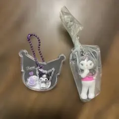 クロミ ガチャガチャ 2個セット パッケージチャーム ライブキャラクターズ