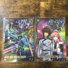 アーセナルベース　マイティーストライクフリーダムガンダム　キラ　ラクス