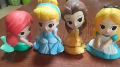 ディズニープリンセス フィギュア 4体セット