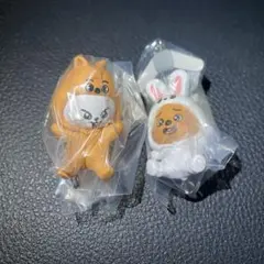 スキズ SKZOO つまんでつなげてますこっと ガチャ リービット ハン