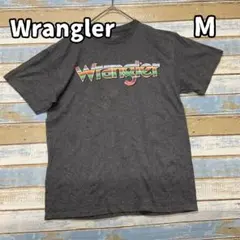 ラングラー Tシャツ M チャコールグレー 半袖 アメカジ 古着【え013】のサムネイル