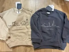 バースデイ　コトリ　cotoli 世界の街並み　トップス　トレーナー　長袖