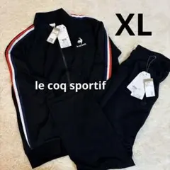 新品 ルコック ジャージ XL 上下セット レディース ブラック セットアップ