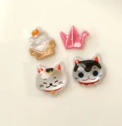 クーリア　ボンボンドロップシール　和柄　縁起物