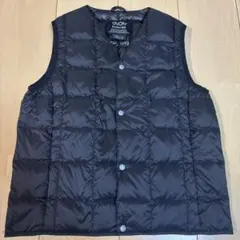 TAION タイオン　キッズ　140 ベスト インナーダウン　ブラック　通学