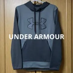 アンダーアーマー メンズ 裏起毛 パーカー スウェット トレーナー グレー M