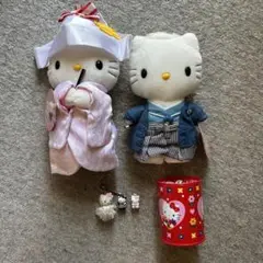 ハローキティ ぬいぐるみ・マスコット・貯金箱セット