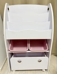 LOWYA ピエニ　Pieni S スリムタイプ ホワイト×ピンク