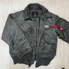 【極美品】【希少XLサイズ】【レプリカグレー】【MA-1】アルファ　MA-1 極美品】【希少XLサイズ】【レプリカグレー】【MA-1】アルファ
