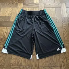 adidas ショートパンツ ブラック ターコイズのサムネイル