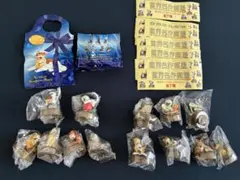 世界名作劇場ボトルキャップフィギュアコレクション1&2 13種★海洋堂