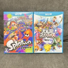 大乱闘スマッシュブラザーズ、スプラトゥーン、WiiU、ゲームソフト