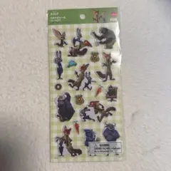 ペタペタシール　ズートピア　ディズニー　ダイソー