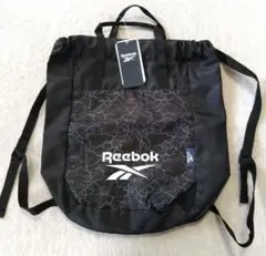 Reebok　ナップサック　リュック　黒　2WAY　2700円　 新品