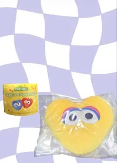セサミストリート マスコットミラー ハート キーホルダー 可愛い